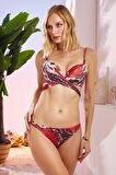 Pierre Cardin Dolgulu Belden Bağlamalı Bikini 211263