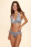 NO GOSSIP Vogue Sürgülü Bikini Tek Alt 229207-D