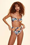 No Gossİp Klain Halkalı Soft Starplez Bikini Tek Üst Night 229113-D