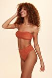 NO GOSSIP Simone Straplez Bandaj Bikini Tek Üst Tarçın 229116