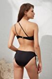 Pierre Cardin Doja Tek Omuz Sürgülü Bikini  Siyah 221213