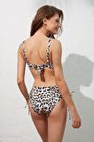 Pierre Cardin Sole Kaplı Toparlayıcı Balenli Bikini Leopard 221218