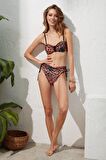 Pierre Cardin Bella Straplez Kaplı Toparlayıcı Bikini Animal 221222