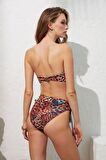 Pierre Cardin Bella Straplez Kaplı Toparlayıcı Bikini Animal 221222