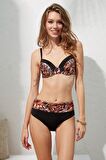 Pierre Cardin Melida Kaplı Parçalı Bikini Zebra 221254