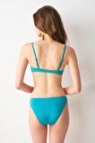 Gia Balenli Balkonet Bikini Tek Üst Mınt 239102