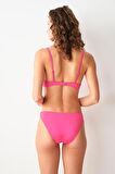 Gia Balenli Balkonet Bikini Tek Üst Pembe 239102