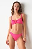 Gia Balenli Balkonet Bikini Tek Üst Pembe 239102