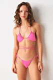 Pierre Cardin Aqua Üçgen Bikini Tek Üst Pembe 239105