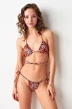 Pierre Cardin Aqua Üçgen Bikini Tek Üst Wild 239105-D