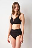 Dolores Toparlayıcı Bikini Tek Üst Siyah 239106