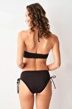 Pierre Cardin Freez Sürgülü Bustier Tek Üst Siyah 239110