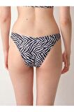 Pierre Cardin Jess V Kesim Bikini Tek Alt Zebra 239200-D