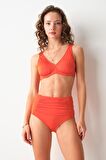 Bardot Yüksek Bel Bikini Tek Alt Tarcın 239205