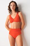Bardot Yüksek Bel Bikini Tek Alt Tarcın 239205