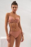 Sole Kaplı Toparlayıcı Bikini Bronz 231229