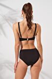 Lolita Balenli Toparlayıcı Bikini Siyah 231232