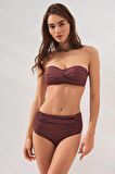 Anna Soft Straplez Bikini Toffee 231239