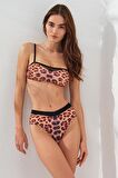 Tül Detaylı Soft Straplez Bikini Catwoman 231206