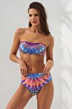 Soft Geniş Straplez Bikini Feather 231216