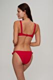 Cece Fırfırlı Balenli Bikini Takım