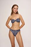 Dolgulu Straplez Bikini