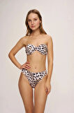 Dolgulu Straplez Bikini