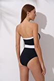 Pierre Cardin Kemerli Straplez Mayo Siyah 241102