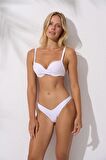 Pierre Cardin Double Dolgulu Bikini Takım Beyaz 241241