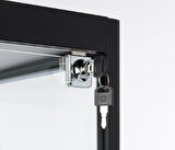 Tek Kanatlı Vitrin Cam Kilidi