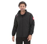 R8936-R Lotto Joe Jacket Team Wn Wp Erkek Yağmurluk-rüzgarlık Siyah