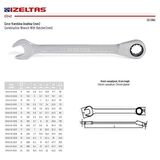 İzeltaş 17 mm Kombine Cırcır Anahtar 0340 02 0017