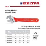 İzeltaş 8" Kurbağacık Anahtar 0600 01 1008