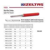 İzeltaş 3 mm. Düz Pim Zımba 5550 24 0003