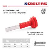 İzeltaş 250 mm Kalkan İzoleli Düz Keski Korumalı Keski 5500 23 1250
