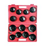 NT Tools 15 Parça Sac Kapak Tip Filtre Sökme Takma Seti NTA1014