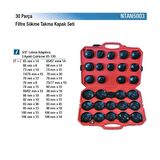 NT Tools 30 Parça Sac Kapak Tip Filtre Sökme Takma Seti NTAN5003