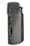 Quantoro Tek Torch Pürmüz Delicili/İğneli Gunmetal Metal Puro Çakmağı - TRZ1187
