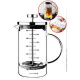 T.Concept 3’ü 1 Arada French Press Demlik Ölçü Kabı 700 ml