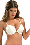 7006 Roberta Taşlı Mikro Desteksiz Sütyen Ekru