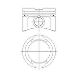 Fiat Motor Piston Segman Punto Palıo Albea Doblo 1,2 8v (040) / (71,20mm) - Yenmak 31-04285-040