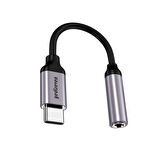 Type C To Aux 3.5mm Jack Kulaklık Dönüştürücü Type-C Telefon Tablet Uyumlu Adaptör