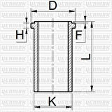 Kia Motor Gomlek 050 Ceres 2200 Motor Adet - Yenmak 51-65531-050