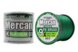 Mercan Pe Örgü Platinum X9 Yeşil ip 1000m Misina