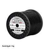 Mercan Standart 1 Kg Siyah Bobin Misina