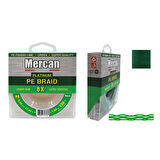 Mercan Pe Örgü Platinum X8 Yeşil İp 150m Makara Misina