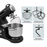 Berghoff Gem Retro Artisan Stand Mikser 7 L Siyah