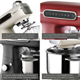 Berghoff Gem Retro Artisan Stand Mikser 7 L Siyah