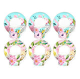 Lucky Art Peony Bone 6lı Kahve Fincanı Seti