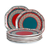 Lucky Art Liora Bone 19Cm 6Li Tabak Seti